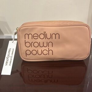 Bloomingdale’s X Stoney Clover Lane Brown Pouch LIMITED EDITION plus patch